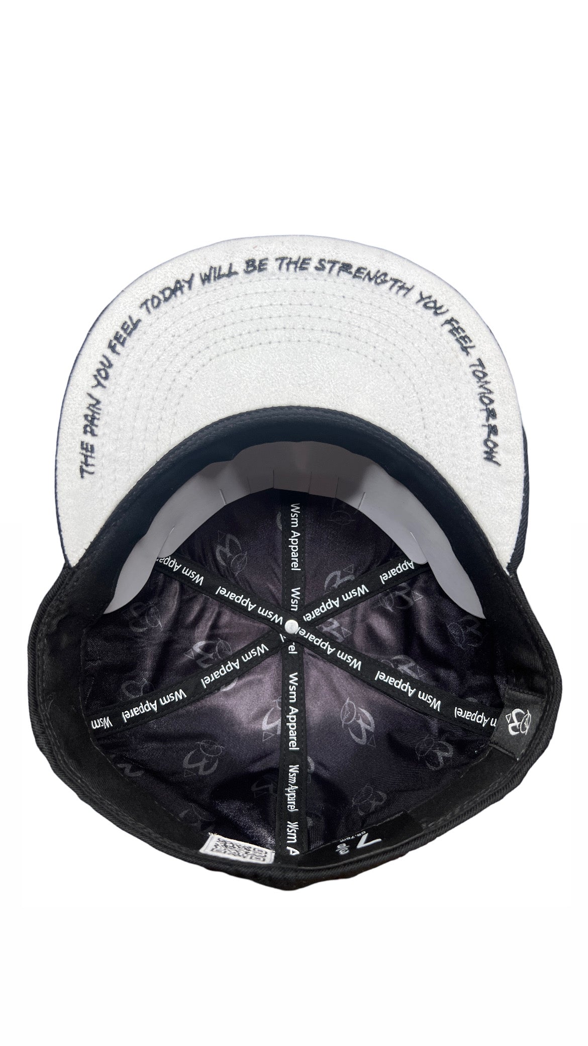 WSM Bip City | Fitted Hat | Black/White