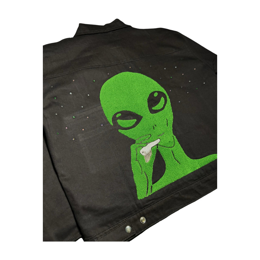 WSM Bad Guy | Jean Jacket | BlackFREE SHIPPING!!
