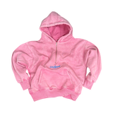 WSM F.U.T.R | Quarter Zip Hoodie | Pink Denim