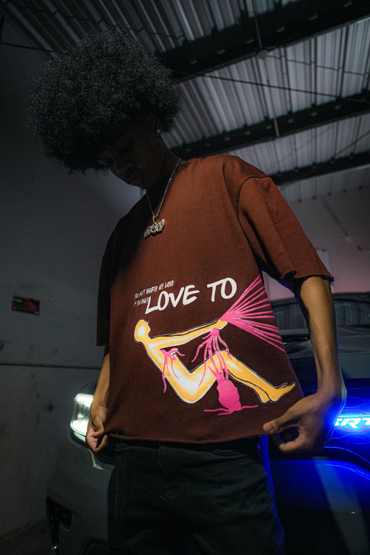 Love To Hate Me| Drop Shoulder Shirts | Moca