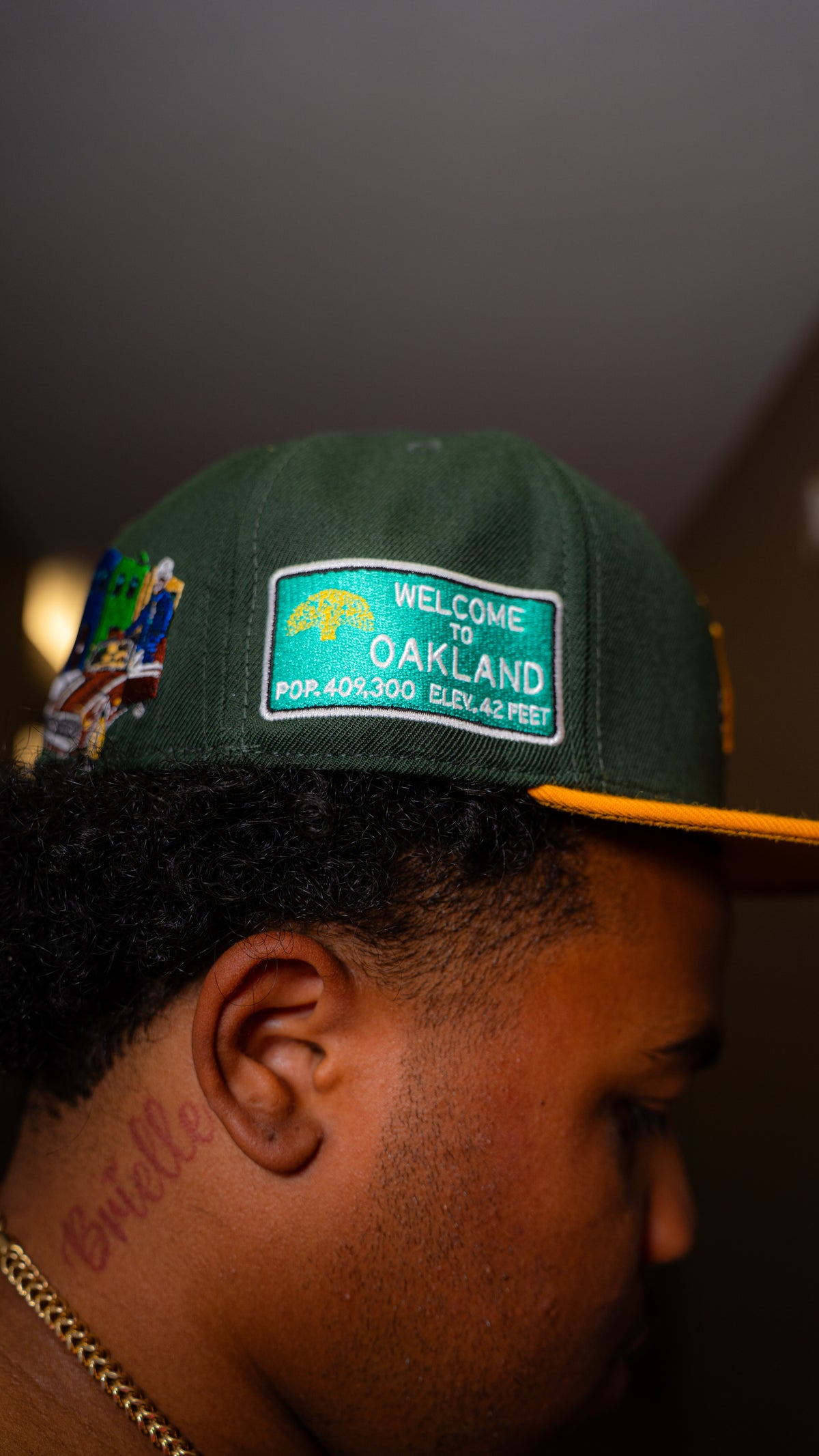WSM Town Bidniz | Fitted Hat | Green