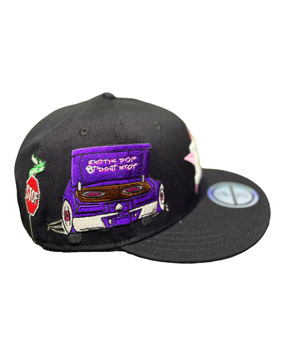 WSM Exotic Pop | Fitted Hat | Pink
