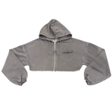 WSM Women Crop Top Sweatsuit | Grey