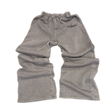 WSM Women Crop Top Sweatsuit | Grey
