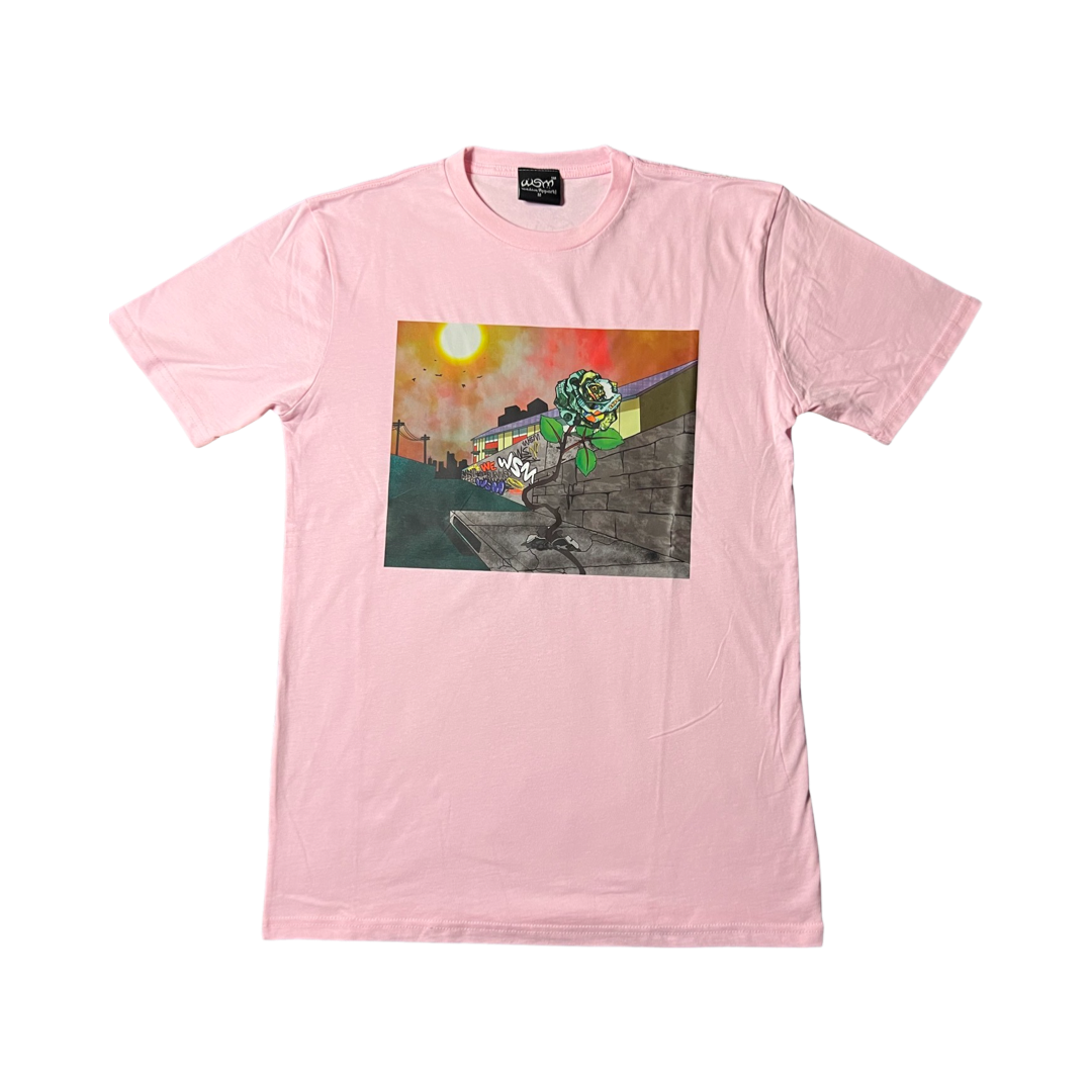 Tha Hustla That Rose From The Concrete | Shirt | Pink
