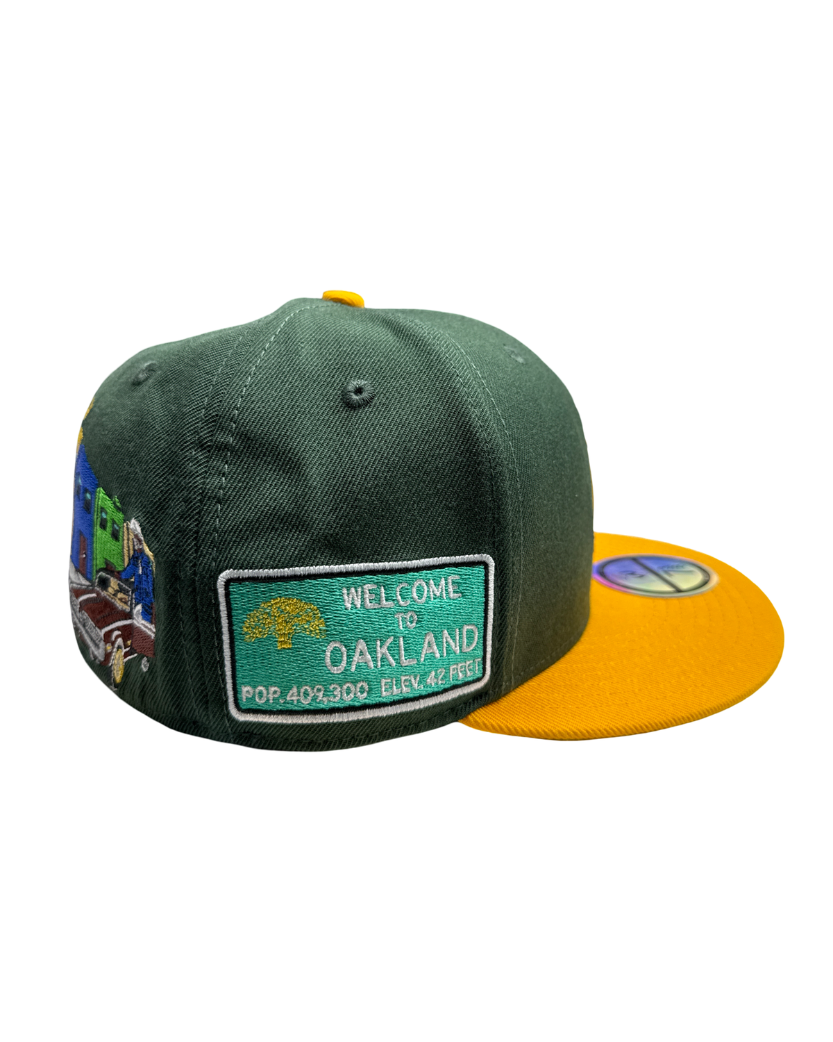 WSM Town Bidniz | Fitted Hat | Green