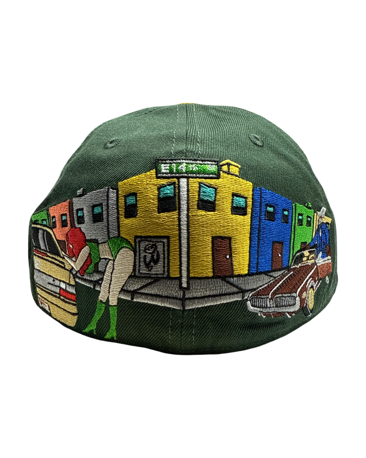 WSM Town Bidniz | Fitted Hat | Green