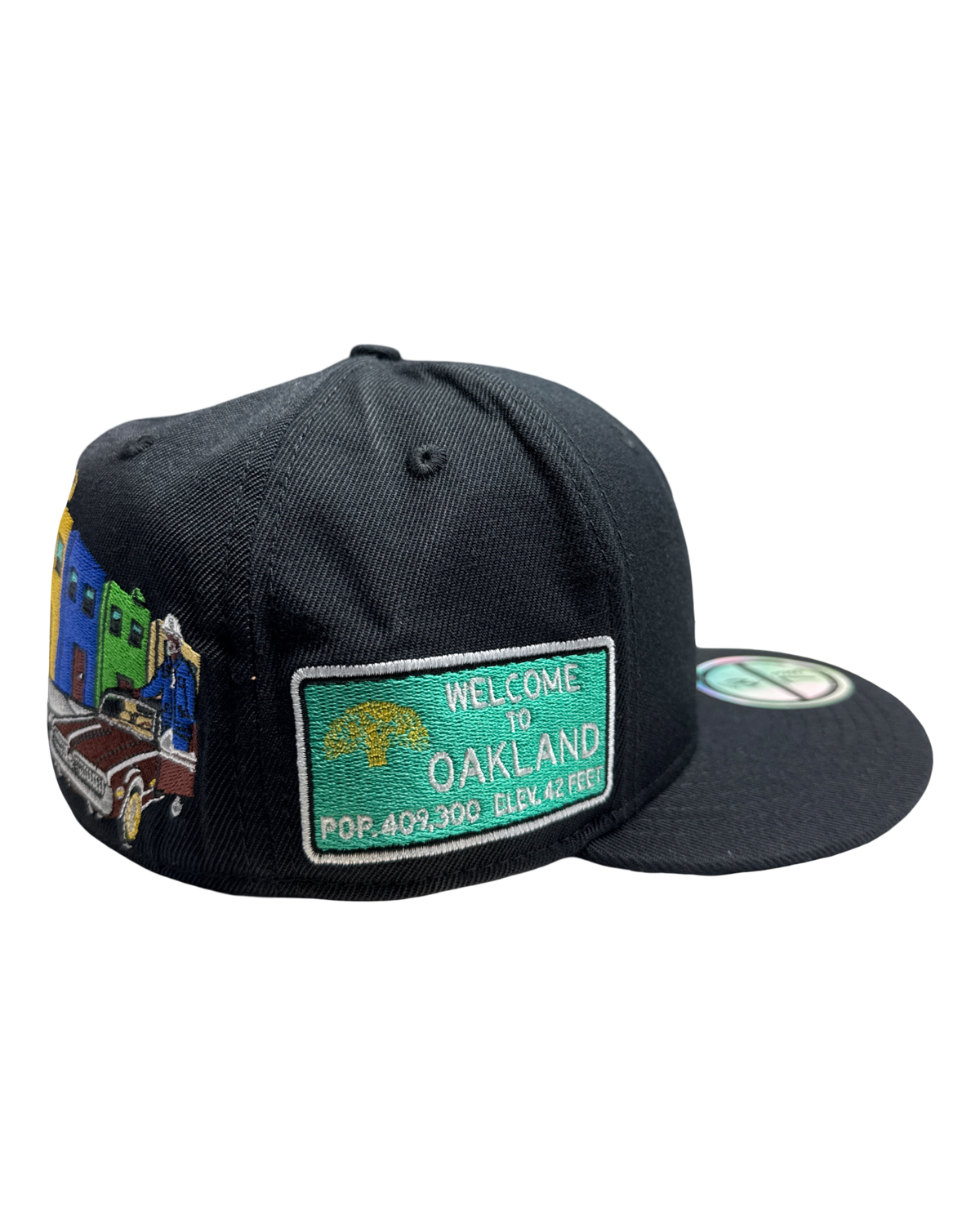 WSM Town Bidniz | Fitted Hat | Black
