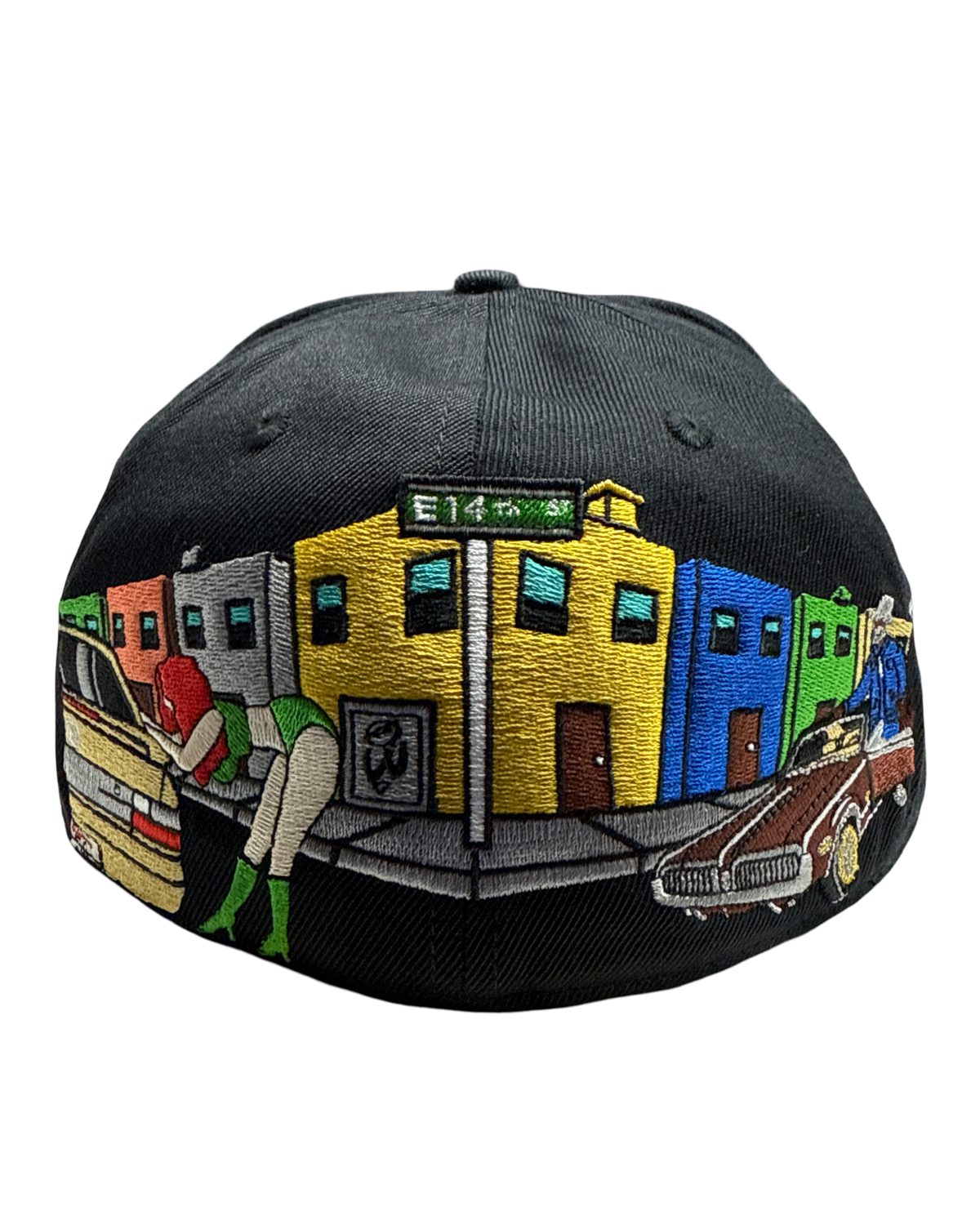 WSM Town Bidniz | Fitted Hat | Black