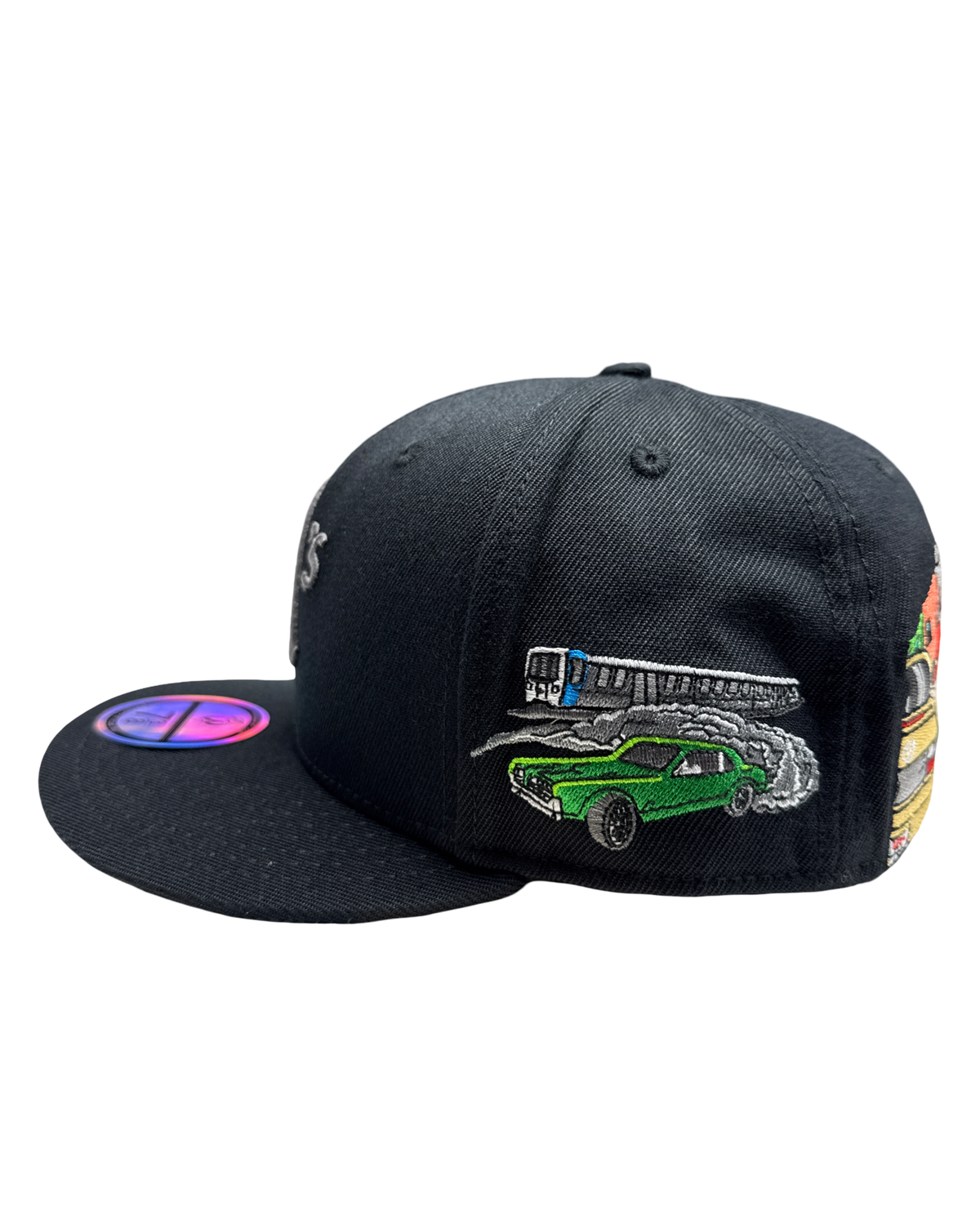 WSM Town Bidniz | Fitted Hat | Black