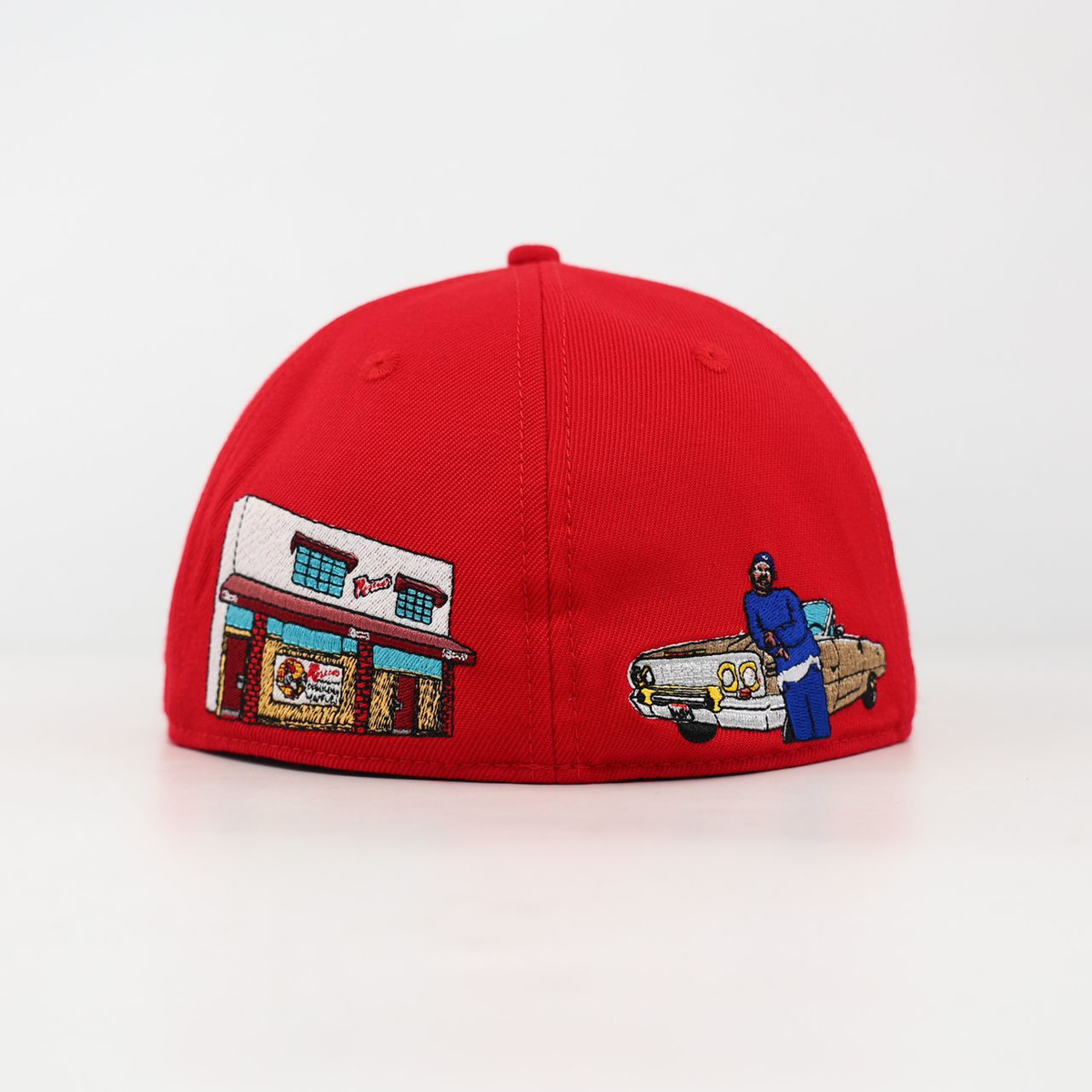 WSM HollyHood (LA) | Fitted Hat | RedFREE SHIPPING!!