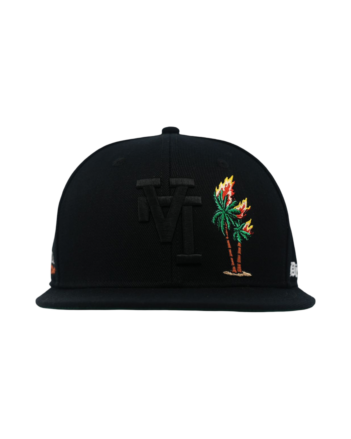 WSM HollyHood (LA) | Fitted Hat | Black FREE SHIPPING!!