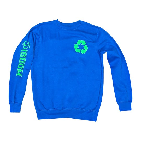 W.G.A.C.A | Crewneck Sweater | Royal Blue