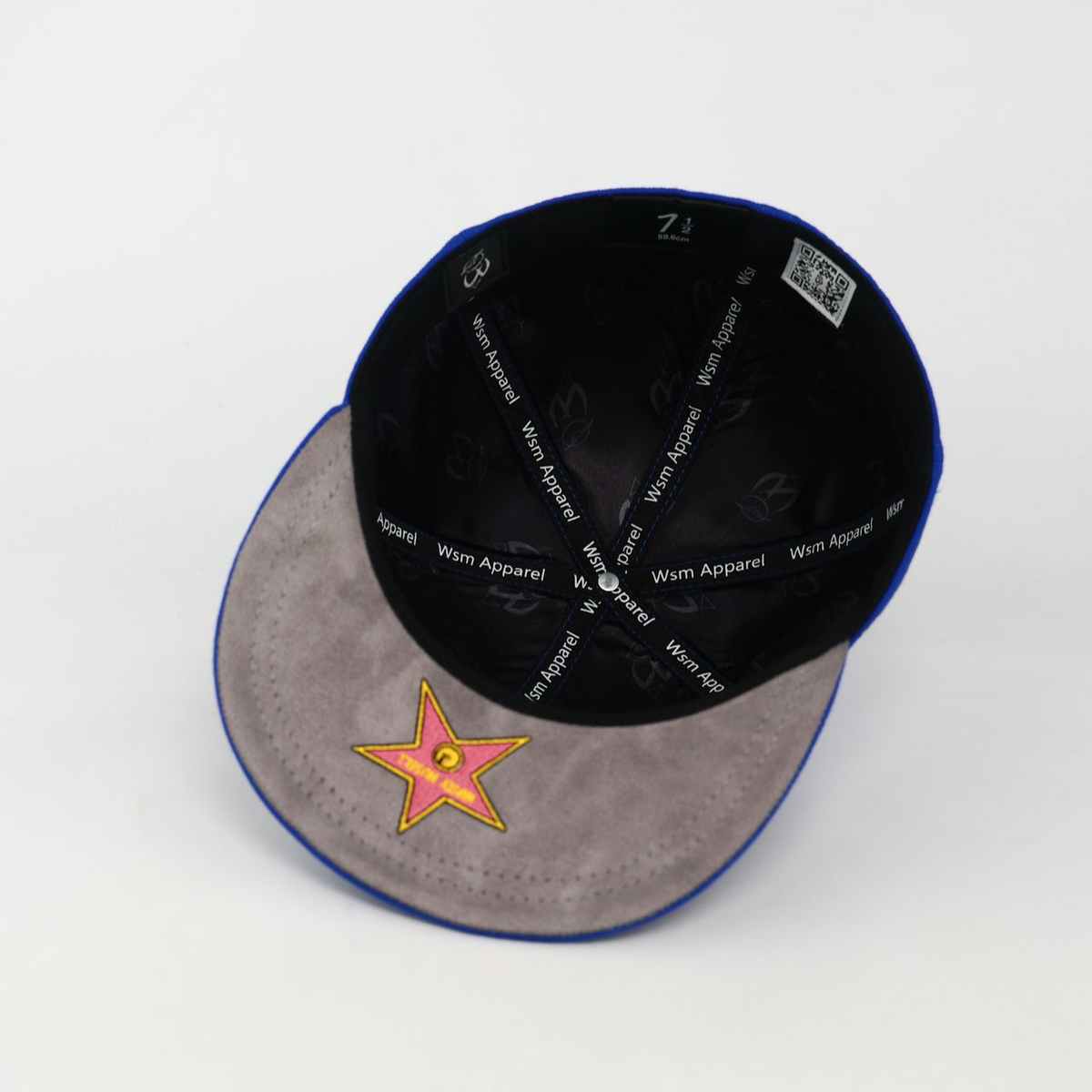 WSM HollyHood (LA) | Fitted Hat | Royal Blue FREE SHIPPING!!