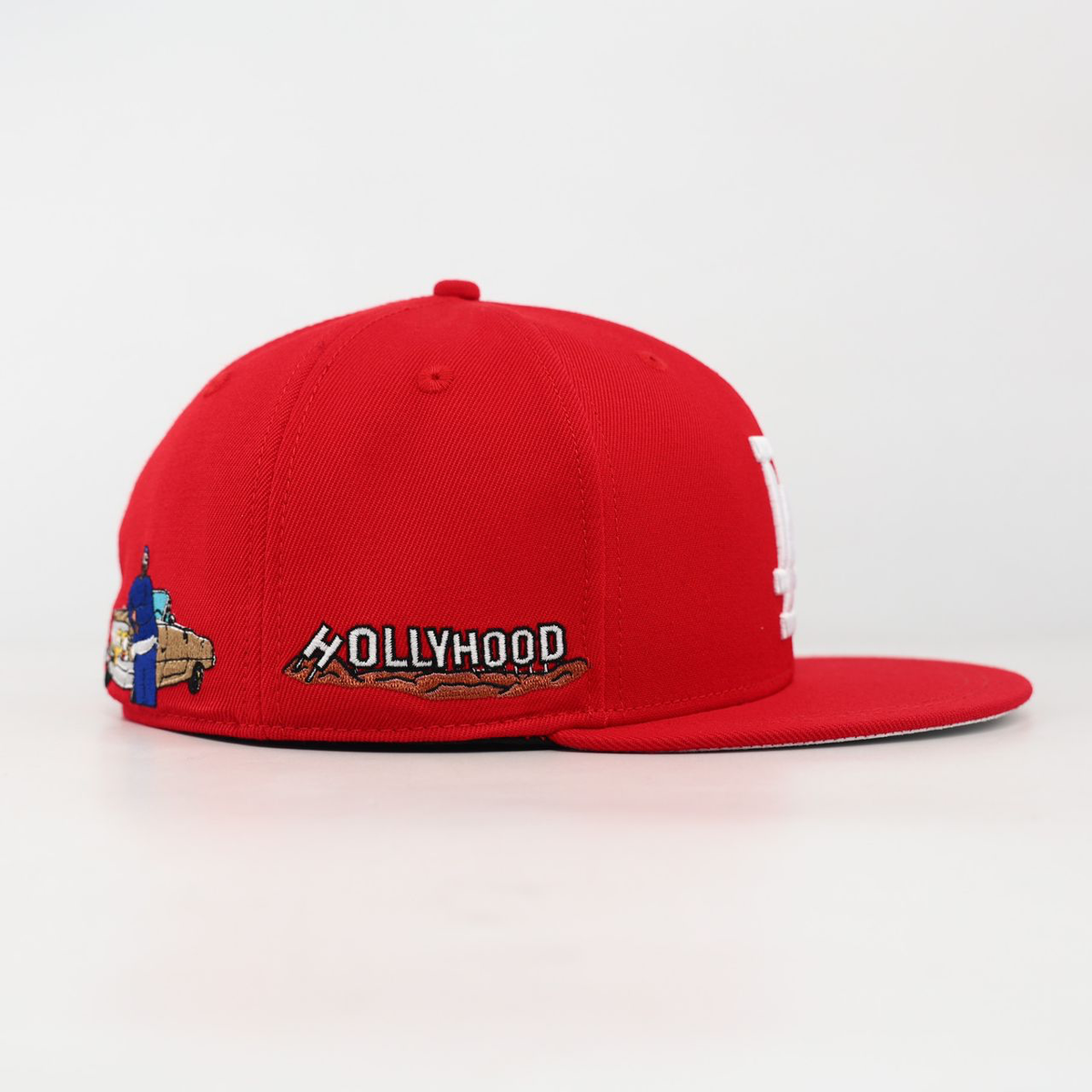 WSM HollyHood (LA) | Fitted Hat | RedFREE SHIPPING!!