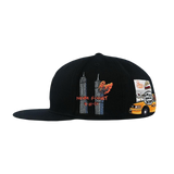 WSM Big Apple (NYC)| Fitted Hat | Black  FREE SHIPPING!!