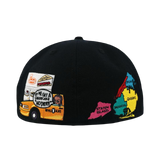 WSM Big Apple (NYC)| Fitted Hat | Black  FREE SHIPPING!!
