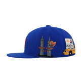 WSM Big Apple (NYC)| Fitted Hat | Royal Blue  FREE SHIPPING!!