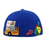 WSM Big Apple (NYC)| Fitted Hat | Royal Blue  FREE SHIPPING!!