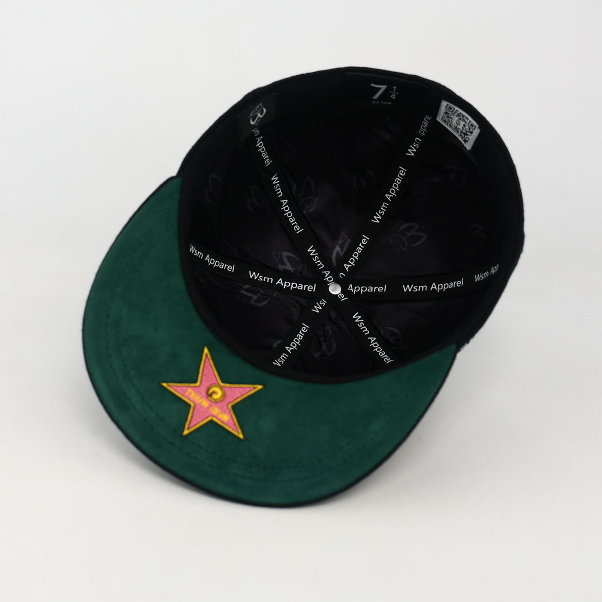 WSM HollyHood (LA) | Fitted Hat | Black FREE SHIPPING!!