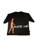 Love To Hate Me| Drop Shoulder Shirts | Black/Red