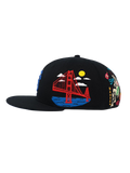 WSM BIP CITY (SF) | Fitted Hat | Black/Blue