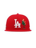 WSM HollyHood (LA) | Fitted Hat | Red