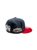 WSM ATL LANDMARK | Fitted Hat | Navy Blue